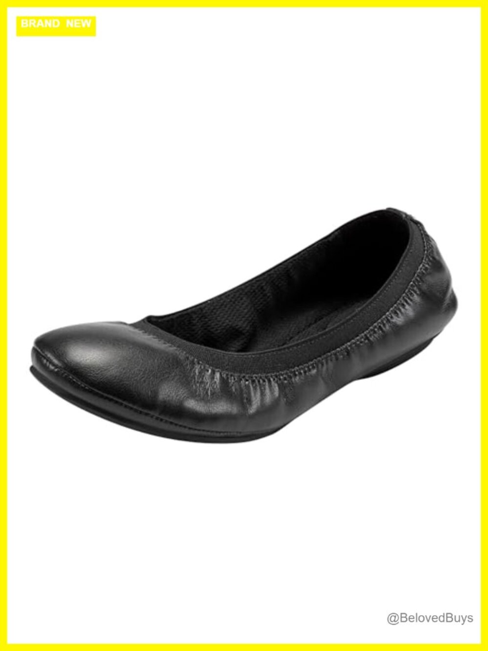 Bandolino Edition Ballet Flats Womens Faux Leather Slip-On Round Toe Comfort